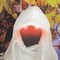 37 Inch Faceless Chain Ghost Halloween Decoration With Lights Sound